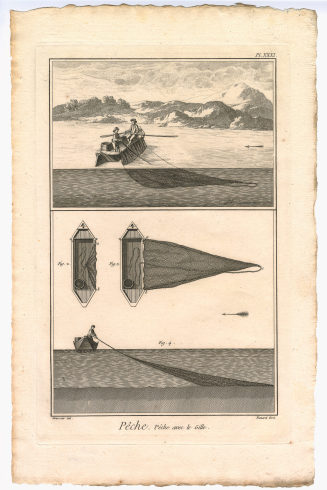 Pêche. Pêche avec le Gille. (Pl. XXXI.)