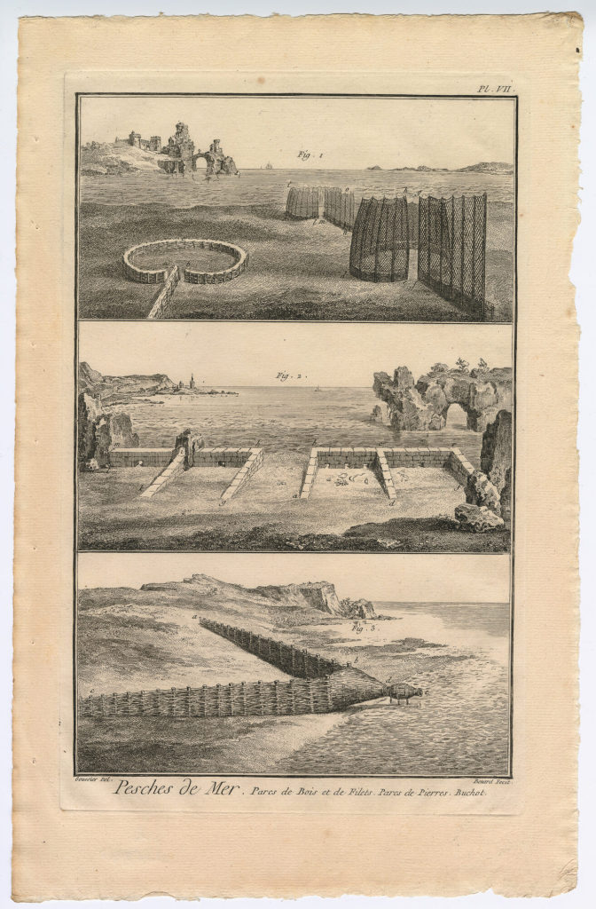 Pesches de Mer, Parc de Bois et de Filet [...] (Pl. VII.)