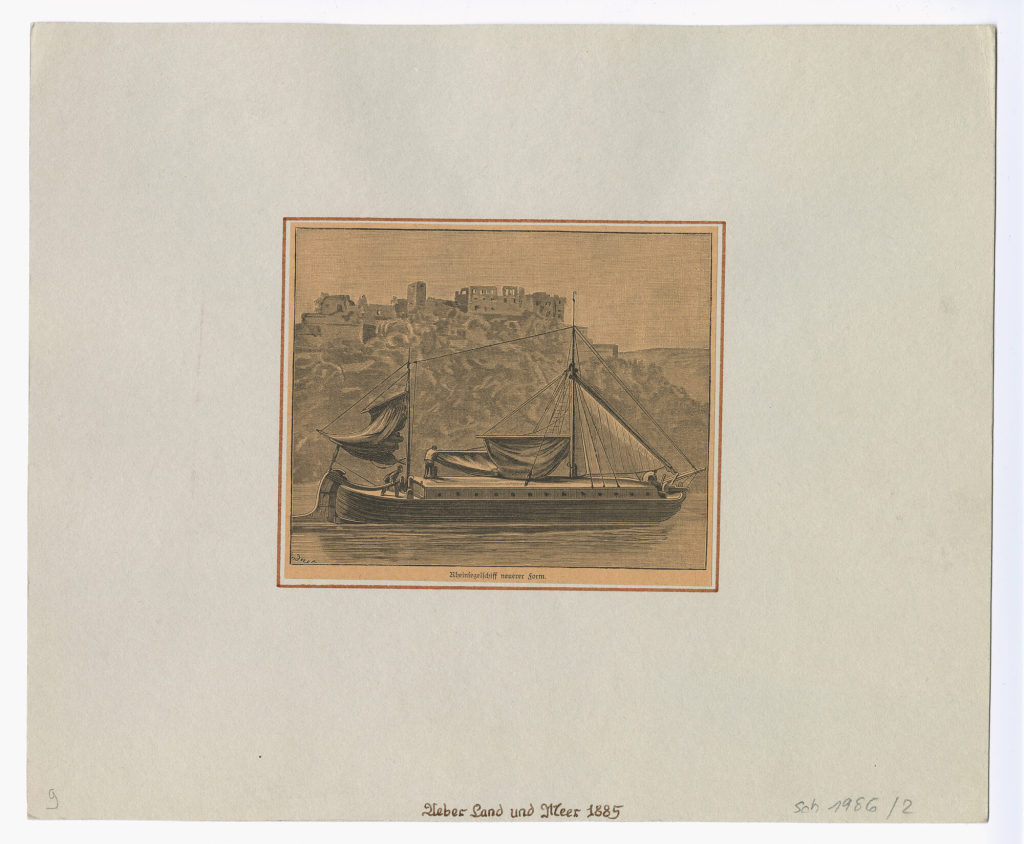 Rheinsegelschiff neuerer Form