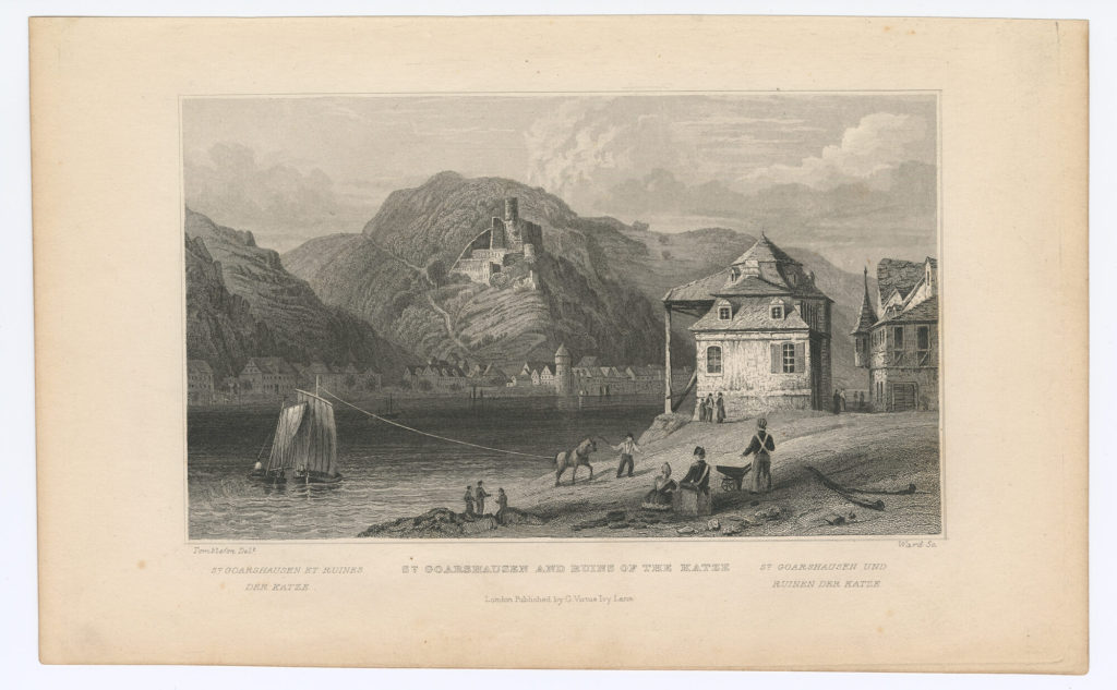 ST. GOARSHAUSEN AND RUINS OF THE KATZE