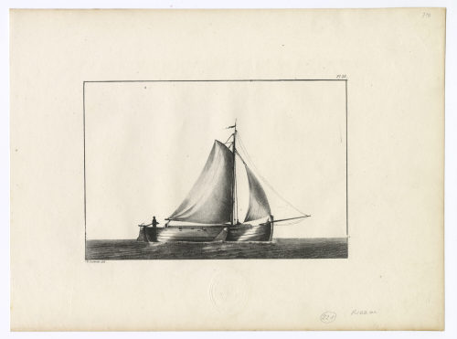 Le Comte (Zeichner*in), Praam (Pl. 28), 1831