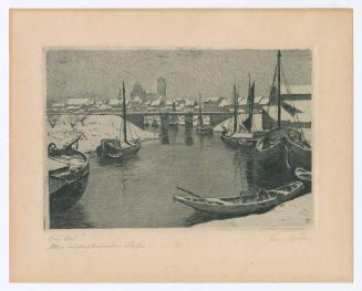 Alter niederländischer Hafen.