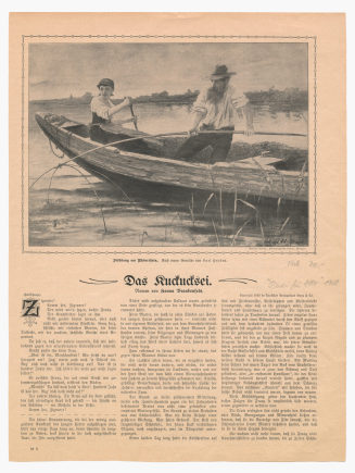 Fischfang am Niederrhein.