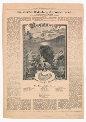 Der Rheintöchter Sang.