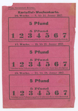 Kartoffel-Wochenkarte.