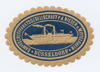 DAMPFSCHIFFFAHRTGESELLSCHAFT f. d. NIEDER- u. MITTELRHEIN. DÜSSELDORF
