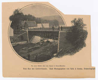Vom Bau des Teltow-Kanals.