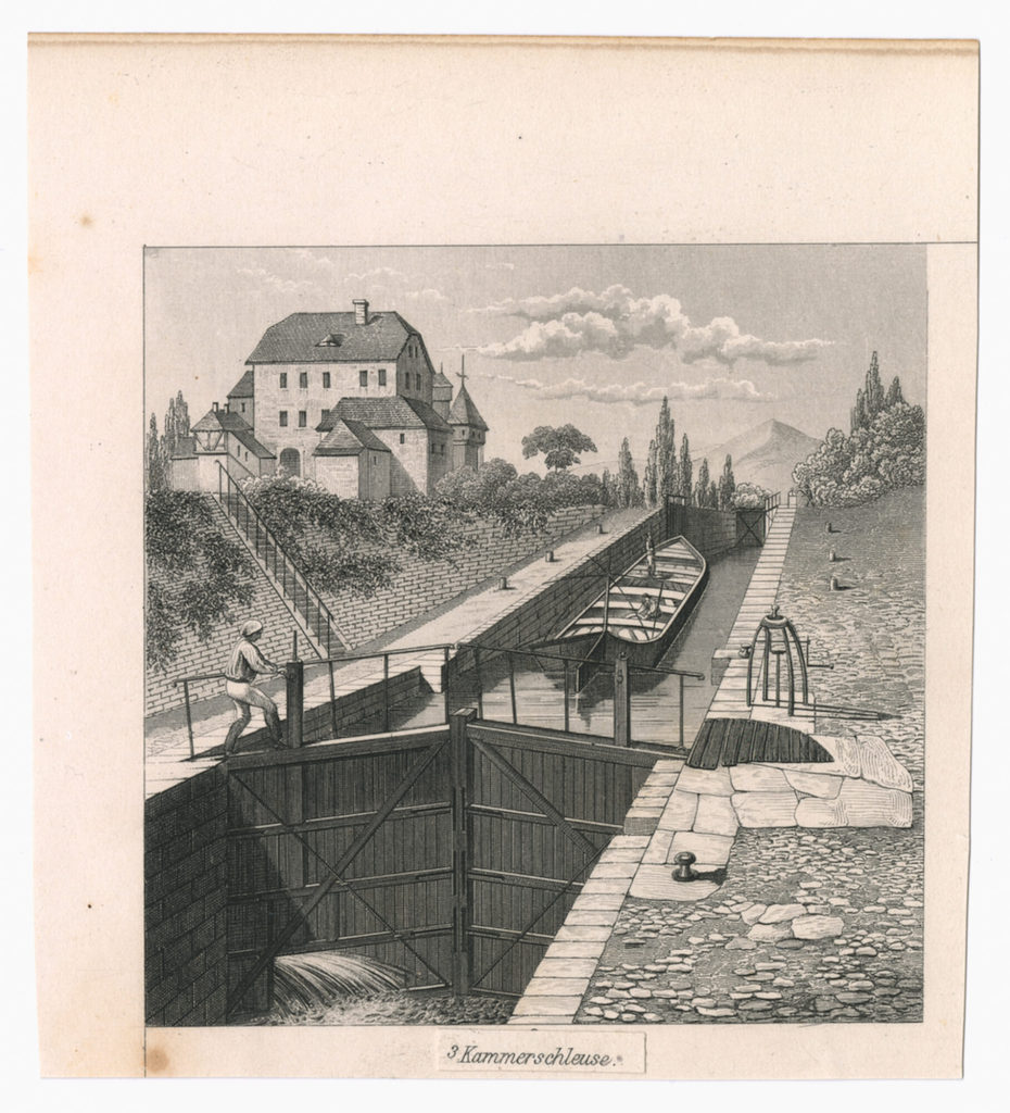 Kammerschleuse.