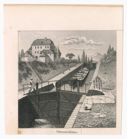 Unbekannt (Künstler*in), Kammerschleuse., um 1900