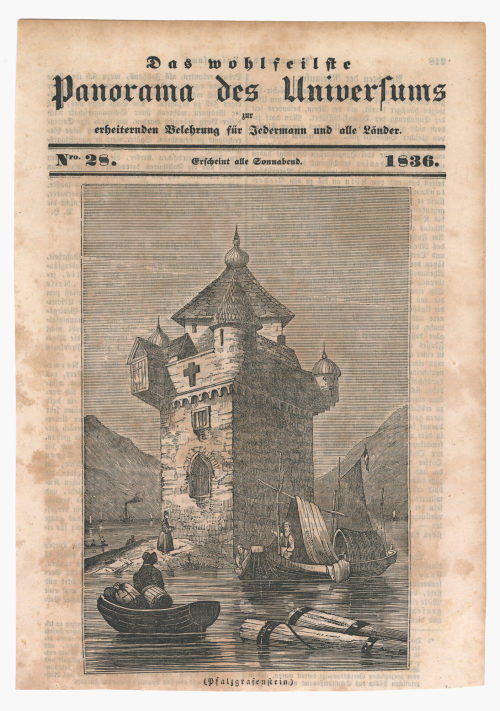 Unbekannt (Künstler*in), Pfalzgrafenstein., 1836