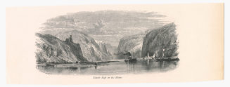 Timber Raft on the Rhine.