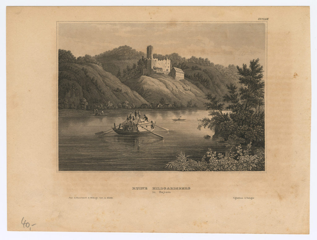 RUINE HILDEGARDSBERG in Bayern