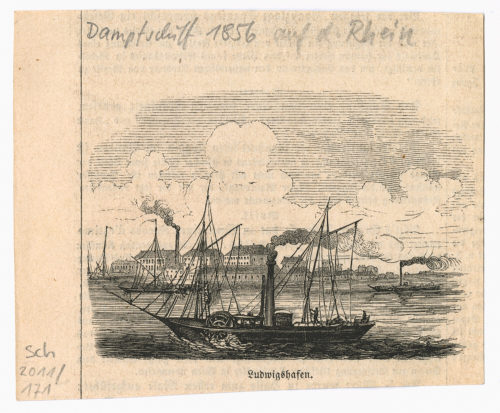 Unbekannt (Künstler*in), Ludwigshafen., 1856
