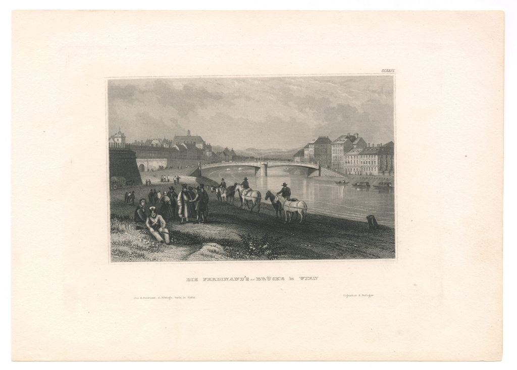 DIE FERDINAND'S-BRÜCKE IN WIEN