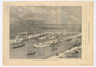 THE PROPOSED MANCHESTER SHIP CANAL: INTENDED DOCKS AT MANCHESTER.
