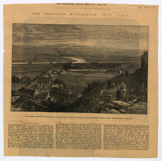 THE PROSPECTED MANCHESTER SHIP CANAL.