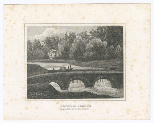Unbekannt (Künstler*in), NAVIGLIO GRANDE., Ende des 19. Jahrhunderts