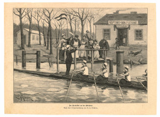 Der Eiertribut an der Oberspree.