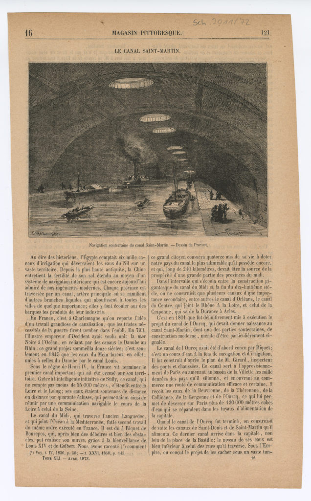 Artikel "LE CANAL SAINT-MARTIN."