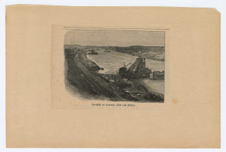 Durchstich bei Landwehr (Blick nach Westen).
