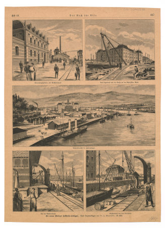 Die neuen Mainzer Zollhafen-Anlagen.