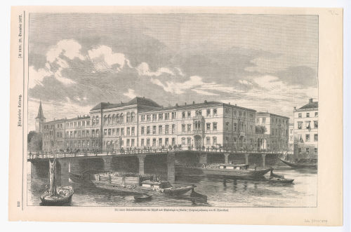 G. Theuerkauf (Künstler*in), Die neuen Universitätsinstitute für Physik und Physiologie in Berlin., 1877