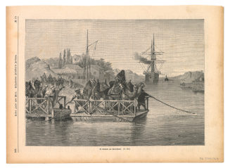 El Kantara am Suez-Kanal.
