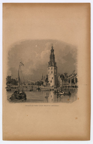 MONTALBANS-TOREN & OUDE SCHANS IN AMSTERDAM.