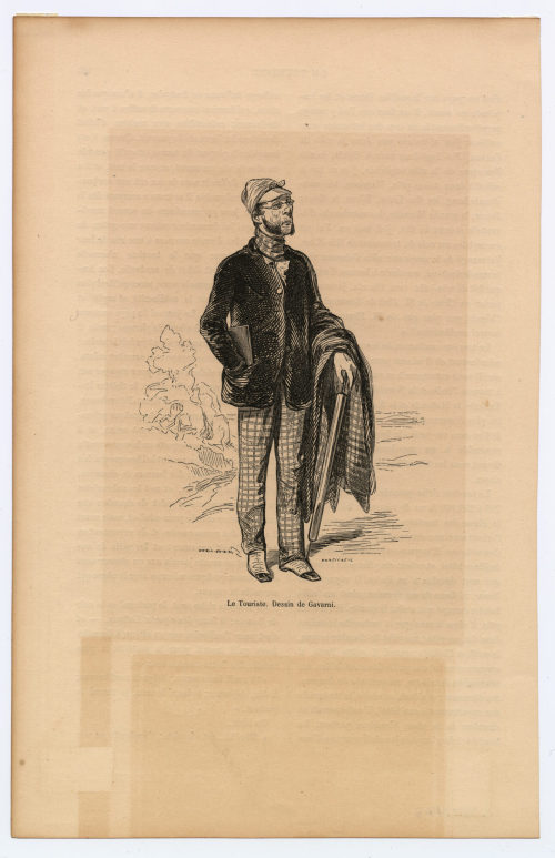 Jean Emile Montigneul (Künstler*in), Le Touriste., nach 1841