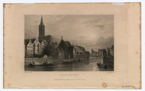 James Tingle (Stecher*in), STRASBURG., um 1850