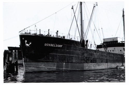 Unbekannt (Künstler*in), Motorschiff Düsseldorf, 20. Jahrhundert