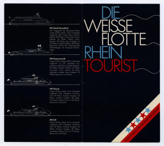 DIE WEISSE FLOTTE RHEIN TOURIST