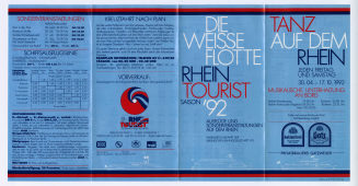 DIE WEISSE FLOTTE. RHEIN TOURIST. AUSFLÜGE UND SONDERVERANSTALTUNGEN AUF RHEIN.