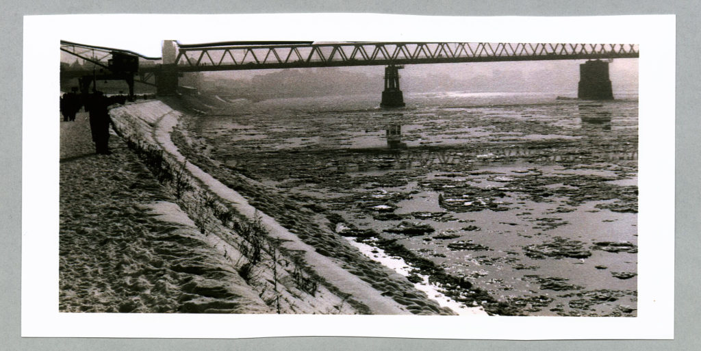 Eisgang auf dem Rhein