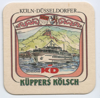 Bierdeckel "KÜPPERS KÖLSCH"