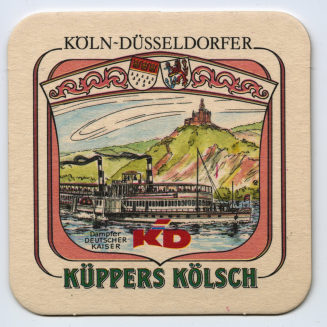 Bierdeckel "KÜPPERS KÖLSCH"