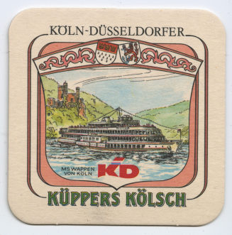 Bierdeckel "KÜPPERS KÖLSCH"