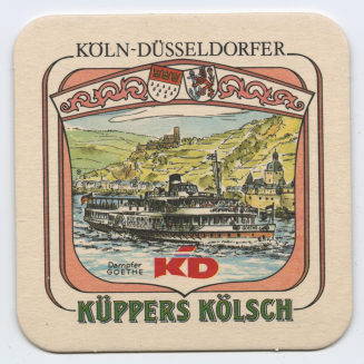 Bierdeckel "KÜPPERS KÖLSCH"