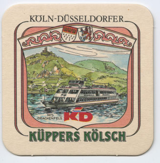 Bierdeckel "KÜPPERS KÖLSCH"