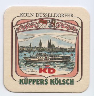 Bierdeckel "KÜPPERS KÖLSCH"