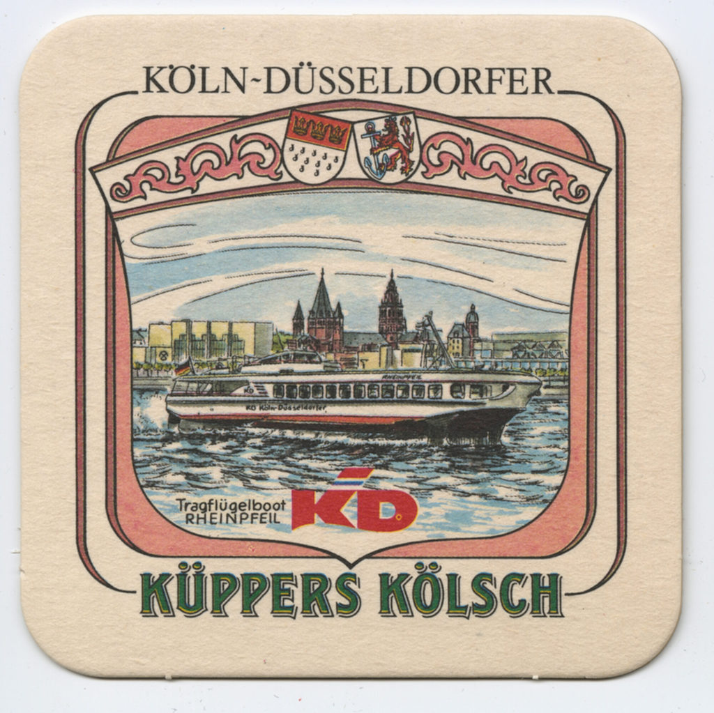 Bierdeckel "KÜPPERS KÖLSCH"