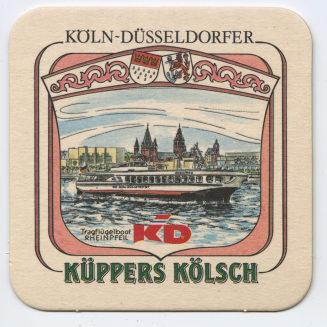 Bierdeckel "KÜPPERS KÖLSCH"