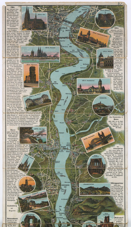 Verlag von K. Suder (Verlag), Rhein-Panorama von Cöln bis Mainz, um 1900