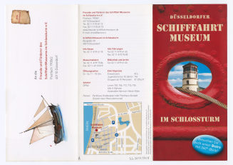 Flyer "DÜSSELDORFER SCHIFFFAHRTMUSEUM IM SCHLOSSTURM"