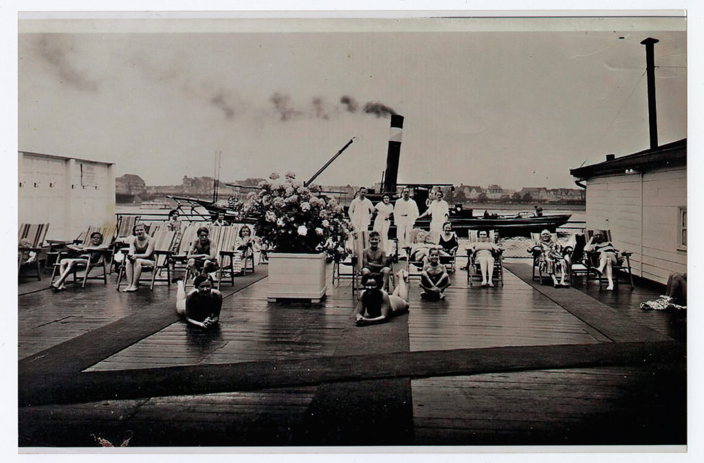 Rheinbadeanstalt, Sommer 1934