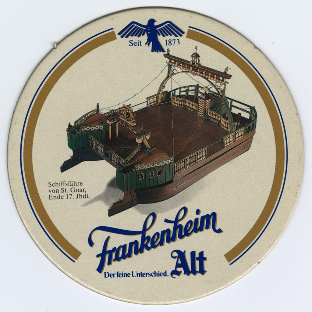 Bierdeckel "Frankenheim Alt"