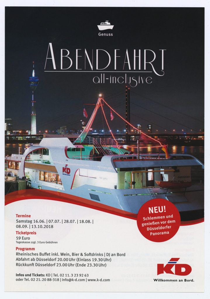ABENDFAHRT. all-inclusive