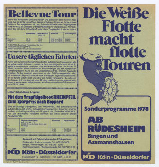 Die Weiße Flotte macht flotte Touren