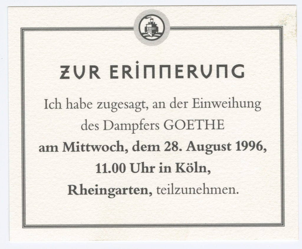 Terminerinnerungskarte