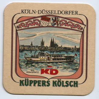 Bierdeckel "KÜPPERS KÖLSCH"